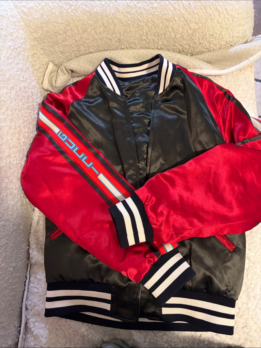 Gucci Double-sided pilot jacket